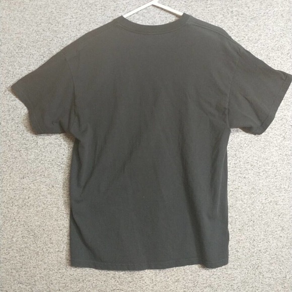 Christmas Holiday Rock Out with Your Sock Out Stocking Graphic Print Shirt Faded - Picture 6 of 9